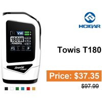 Hcigar Towis T180 Box Mod with Touch Screen