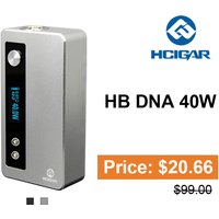 Hcigar HB DNA 40W Box Mod(Chip By EVOLV)