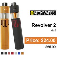 AtomVapes Revolver 2 Starter Kit with RDTA Atomizer Grey