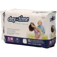 Medline DryTime Disposable Protective Youth Underwear,Small/Medium,15/Pack, 4Pk/Case,MSC23001A