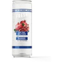300mg Blueberry & Pomegranate THC Seltzer - D8 Nano - Fresh