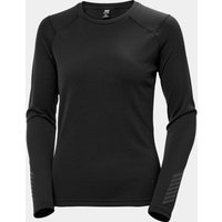 Helly Hansen Women's Lifa Active Crew Lightweight Base Layer Black XS