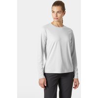 Helly Hansen Women's Tech Crew Long Sleeve 2.0 Grey M