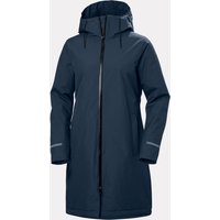 Helly Hansen Women's Aspire Long Hooded Raincoat Navy XS