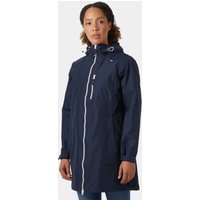 Helly Hansen Women's Long Belfast 3/4 Length Rain Jacket Navy 4XL