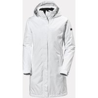 Helly Hansen Women's Aden Long Insulated Rain Coat White XL