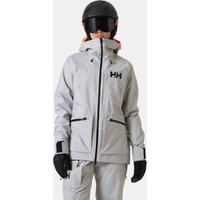 Helly Hansen Women's Powderqueen 3.0 Durable Ski Jacket Grey XS