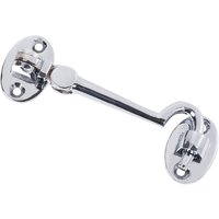 Victorian Silent Pattern Cabin Hook - 125mm - Polished Chrome - Hardware Solutions