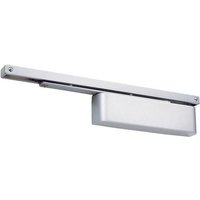 Rutland TS11204 Adjustable Fire Rated Surface Mounted Slide Door Closer - silver