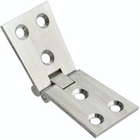 Counter Flap Hinge - 38x102mm - Satin Chrome - Pair - Hardware Solutions