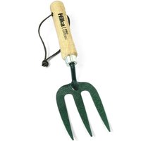 Hilka Gardening Hand Fork - Carbon Steel - Hardwood Handle