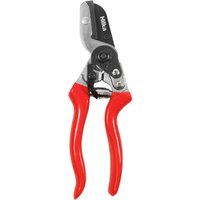 Hilka Deluxe Heavy Duty Anvil Secateurs - Soft Grip Handle / PTFE Blade Rust Resistant