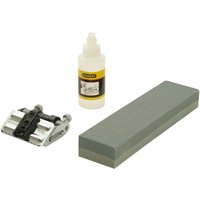Stanley Sharpening Kit - 200mm - Sharpening Stone/Oil/Honing Guide