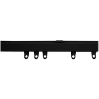 Fineline 300cm Metal Fixed Curtain Track - Matte Black