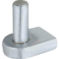 Straight Hook to Weld 19mm Self Colour