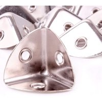 Steel Case Corner Metal Protector Nickel Plated 28mm