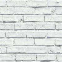 White Brick Wallpaper - 1005 x 53cm