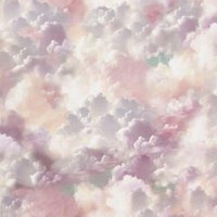 Vanilla Skies Pink Wallpaper - 1005 x 53cm