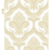 Design ID Damask Gold Wallpaper - 1005 x 53cm