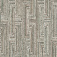 Design ID Retro String Motif Blue Wallpaper - 1005 x 53cm