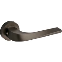 Darlington Lever On Rose Door Handle - Pearl Grey - FD30 / FD60 (Timber) - One Pair