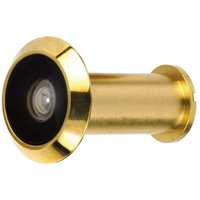 Front Door Viewer Spy Hole - 160 Degree - Polished Brass - Security Solutions
