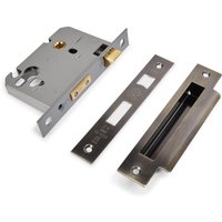 Euro Profile Sashlock - UKCA/CE Certified - Fire Tested - 76mm - Antique Brass - Security Solutions