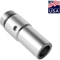 Retrofits Willoughby WSH-7 with 3/4 inch-16 Male Threads - Chrome (Non-Swivel)