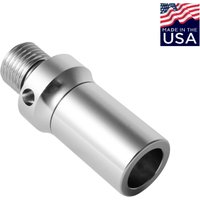 Retrofits Bradley Models with 9/16 inch-18 Male Threads - Chrome (Non-Swivel)