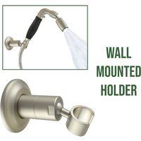 Handheld Holder - Wall Mounted - Brushed Nickel