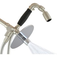 3-Way Combo Kit - Handheld with Reflections™ Shower Head - Brushed Nickel - Forever™ Rubber Grip - with Trickle Valve
