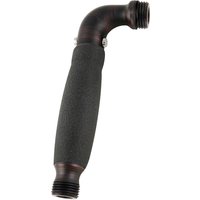 Shower Handle - Oil Rubbed Bronze - Black NonSlip Grip
