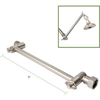 Adjustable Extension 9 inch Brushed Nickel