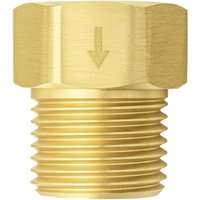 Handheld Shower Backflow Preventer - Brushed Gold