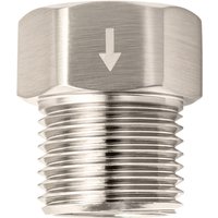 Handheld Shower Backflow Preventer - Brushed Nickel