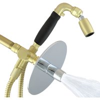 3-Way Combo Kit - Handheld with Reflections™ Shower Head - Brushed Gold - Forever™ Rubber Grip - with Trickle Valve