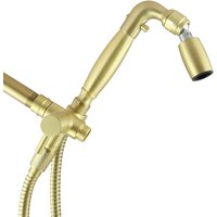 3-Way Combo Kit - Handheld without Fixed Shower Head - Brushed Gold - Standard Grip - with Trickle Valve