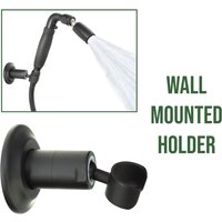 Handheld Holder - Wall Mounted - Matte Black