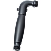 Shower Handle - Matte Black - Standard Grip - with Trickle Valve