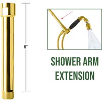 E-Z Reach™ - Solid Extension - Polished Brass