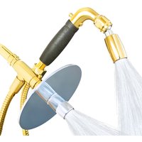 4-Way Combo Kit - Handheld with Reflections™ Shower Head - Polished Brass - Forever™ Rubber Grip - with Trickle Valve