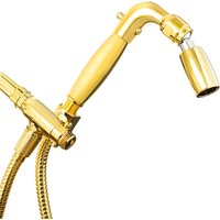 4-Way Combo Kit - Handheld without Fixed Shower Head - Polished Brass - Standard Grip - with Trickle Valve