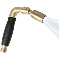 Classic™ RV Handheld - Brushed Gold - Forever™ Rubber Grip - No Trickle Valve