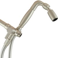 3-Way Combo Kit - Handheld without Fixed Shower Head - Brushed Nickel - Standard Grip - No Trickle Valve