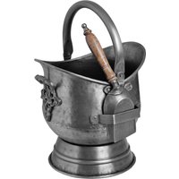 Click to view product details and reviews for Antique Pewter Coal Bucket With Shovel. Click to view product details and reviews for Antique Pewter Coal Bucket With Shovel.