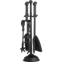 Click to view product details and reviews for Ball Topped Companion Set In Black. Click to view product details and reviews for Ball Topped Companion Set In Black.
