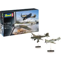 Revell 1/144 Scale Messerschmitt Bf109E & Junkers Ju87B Stuka Model Kits