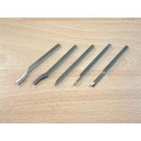 Unimat Set Of 5 HSS Turning Tools 162231