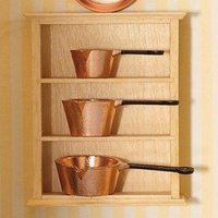 Kitchen Shelves for 12th Scale Dolls House