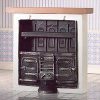 Large Kitchen Range for 12th Scale Dolls House